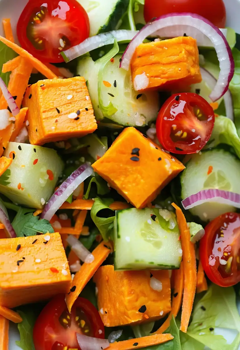 Bowl de Salada de Batata Doce
