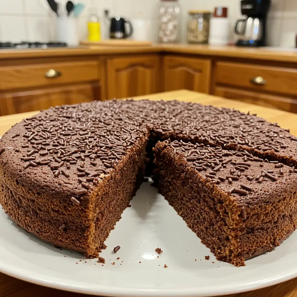 Brigadeirão de forno