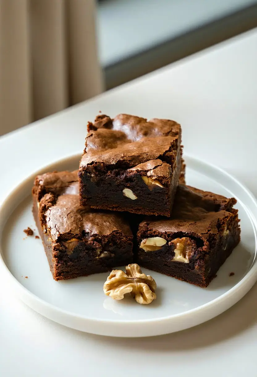 Brownie de Chocolate com Nozes