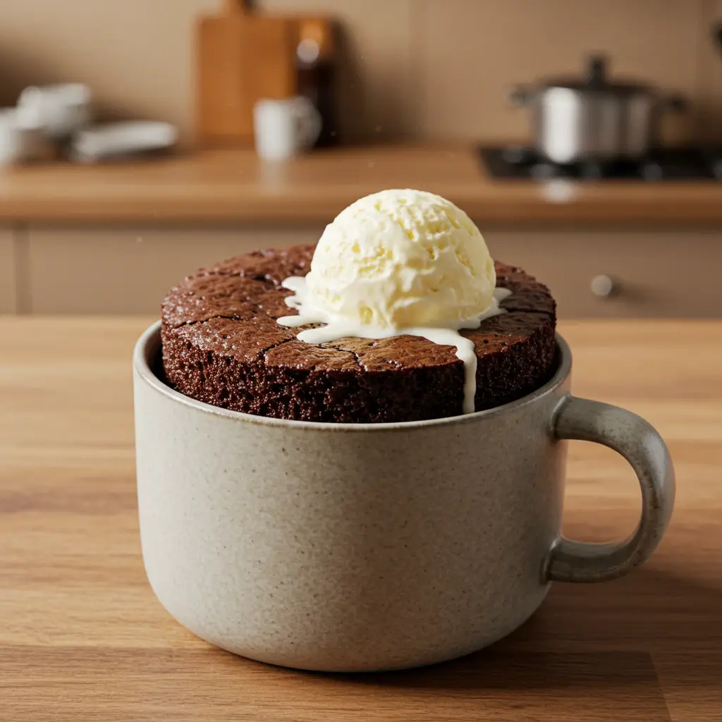Brownie de micro-ondas