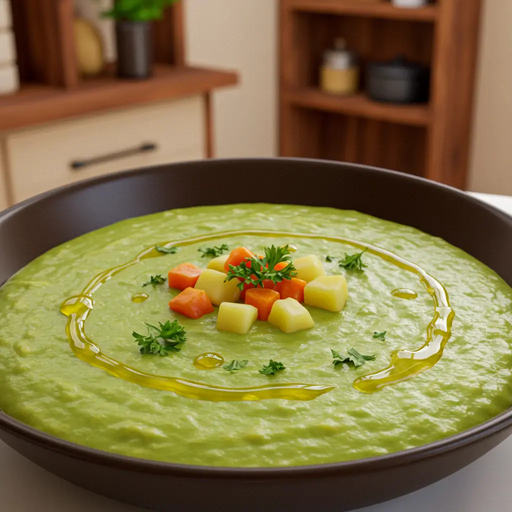 Caldo de ervilha seca