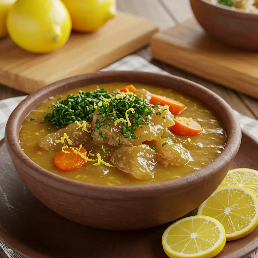 Caldo de mocotó