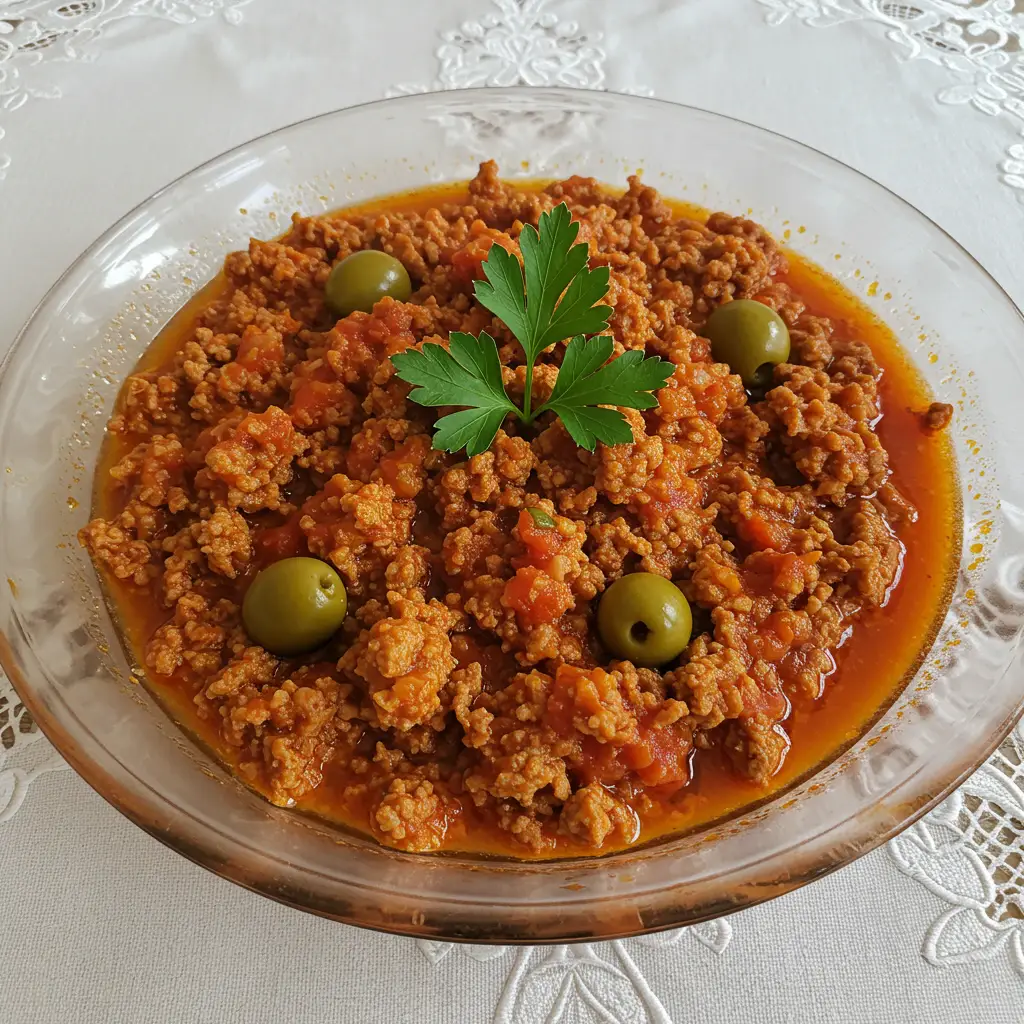 Carne Moída ao Molho