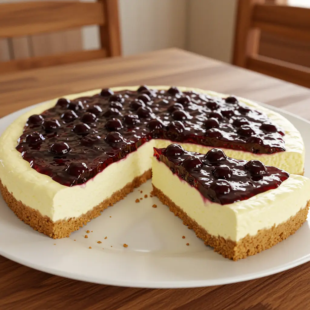 Cheesecake de amora