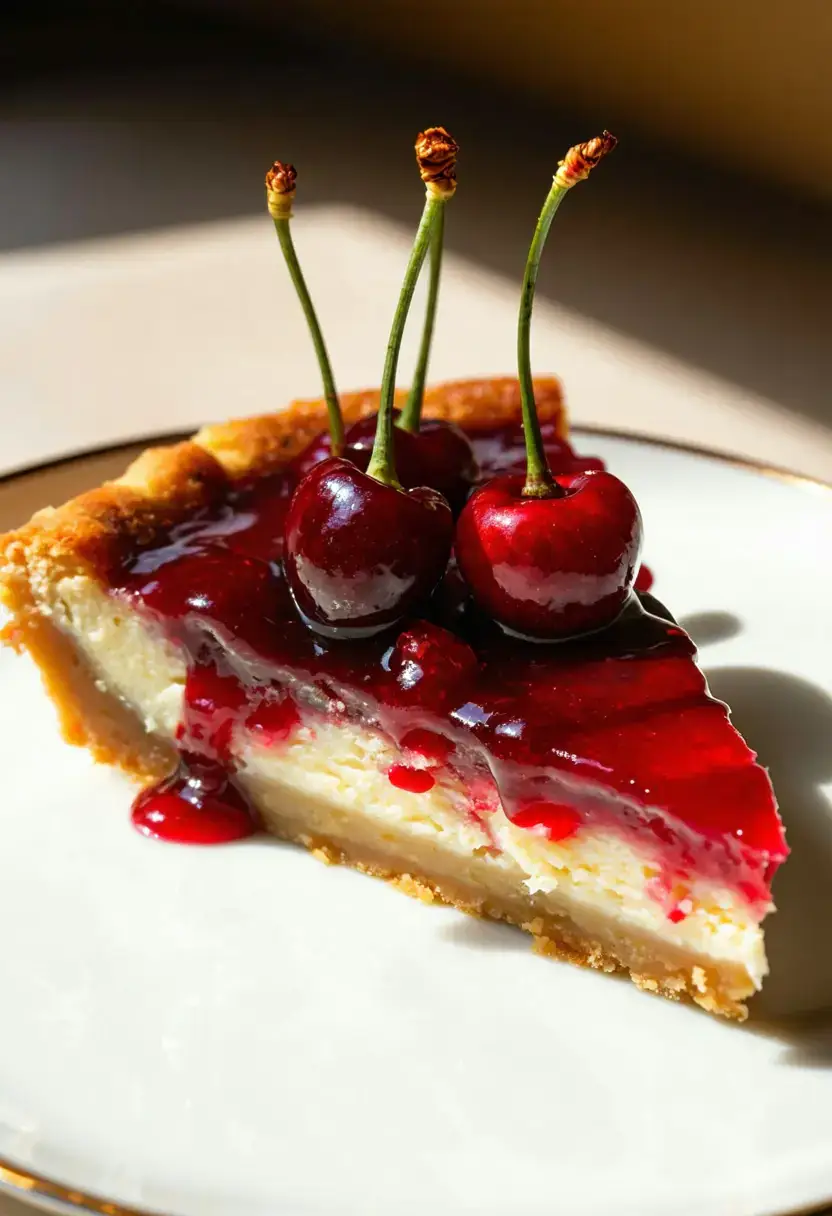 Cheesecake de Cereja