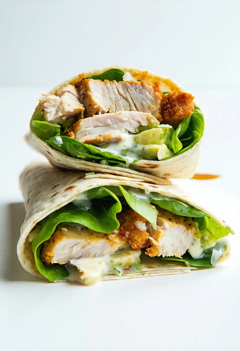 Wrap de Frango Caesar