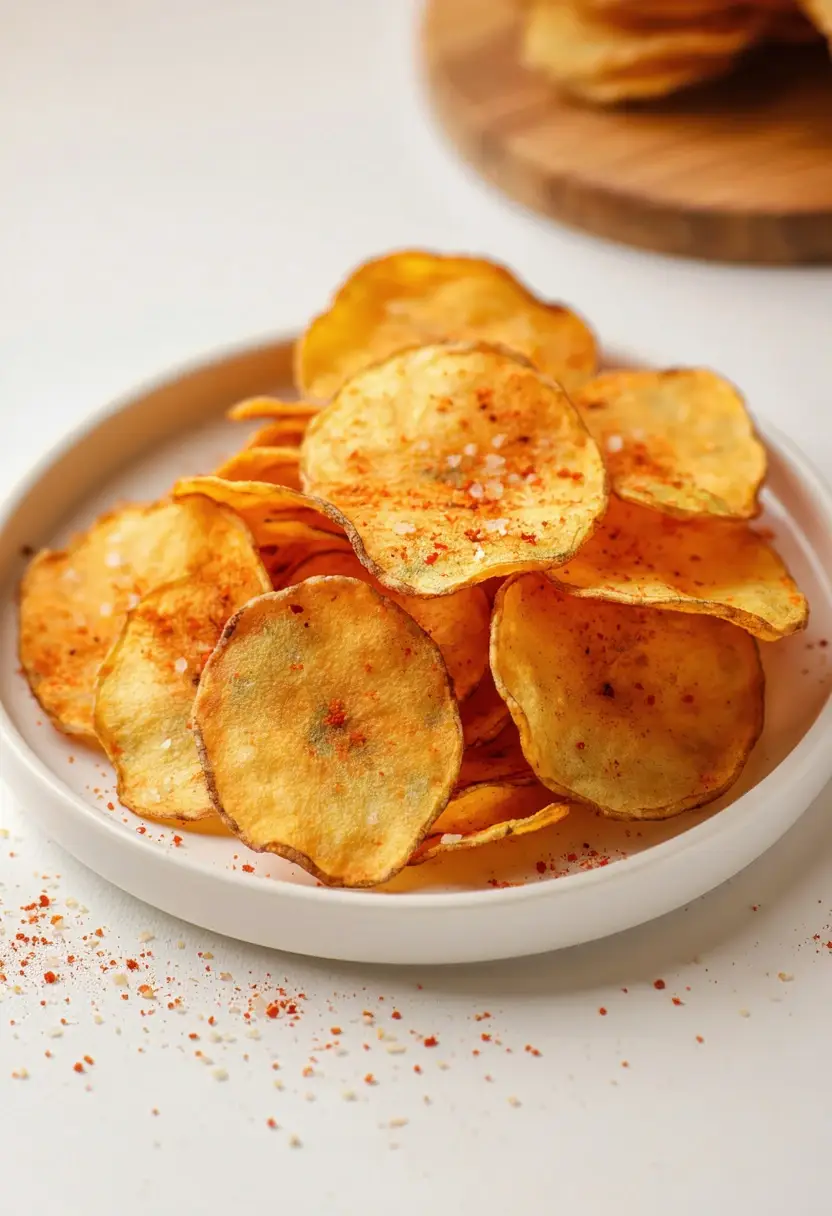 Chips de Batata Doce Crocantes