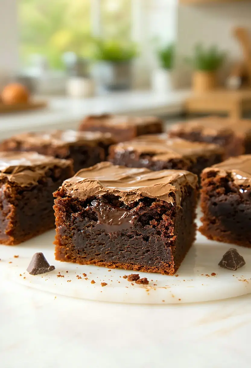 Brownies de Chocolate Fudge
