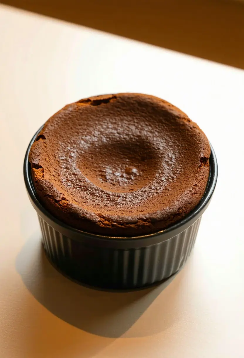 Suflê de Chocolate
