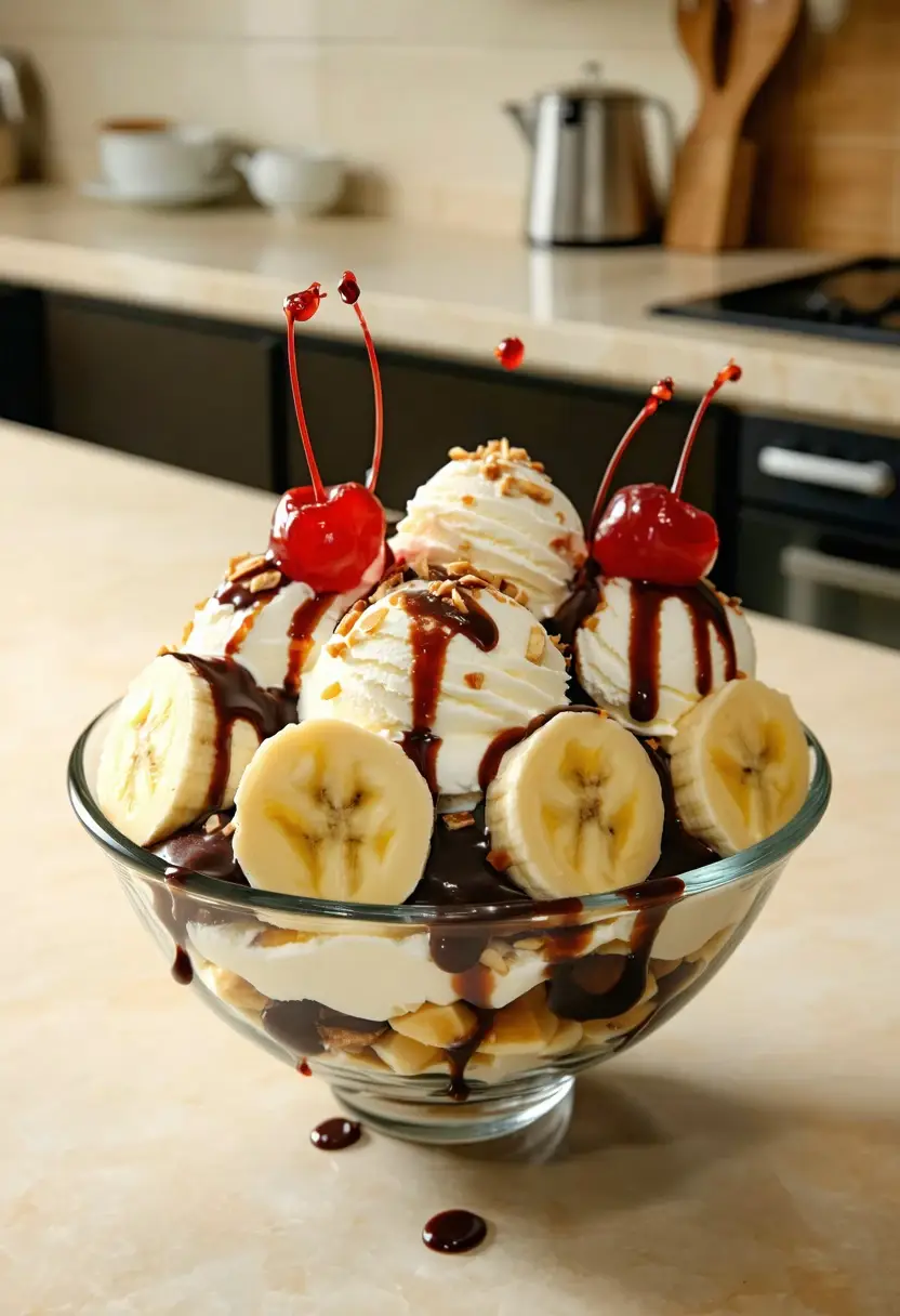 Banana Split Clássico