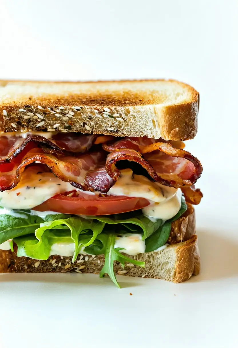 Sanduíche BLT Clássico