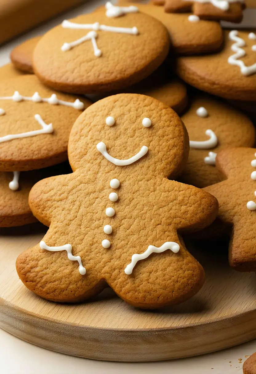Biscoitos Clássicos de Gengibre