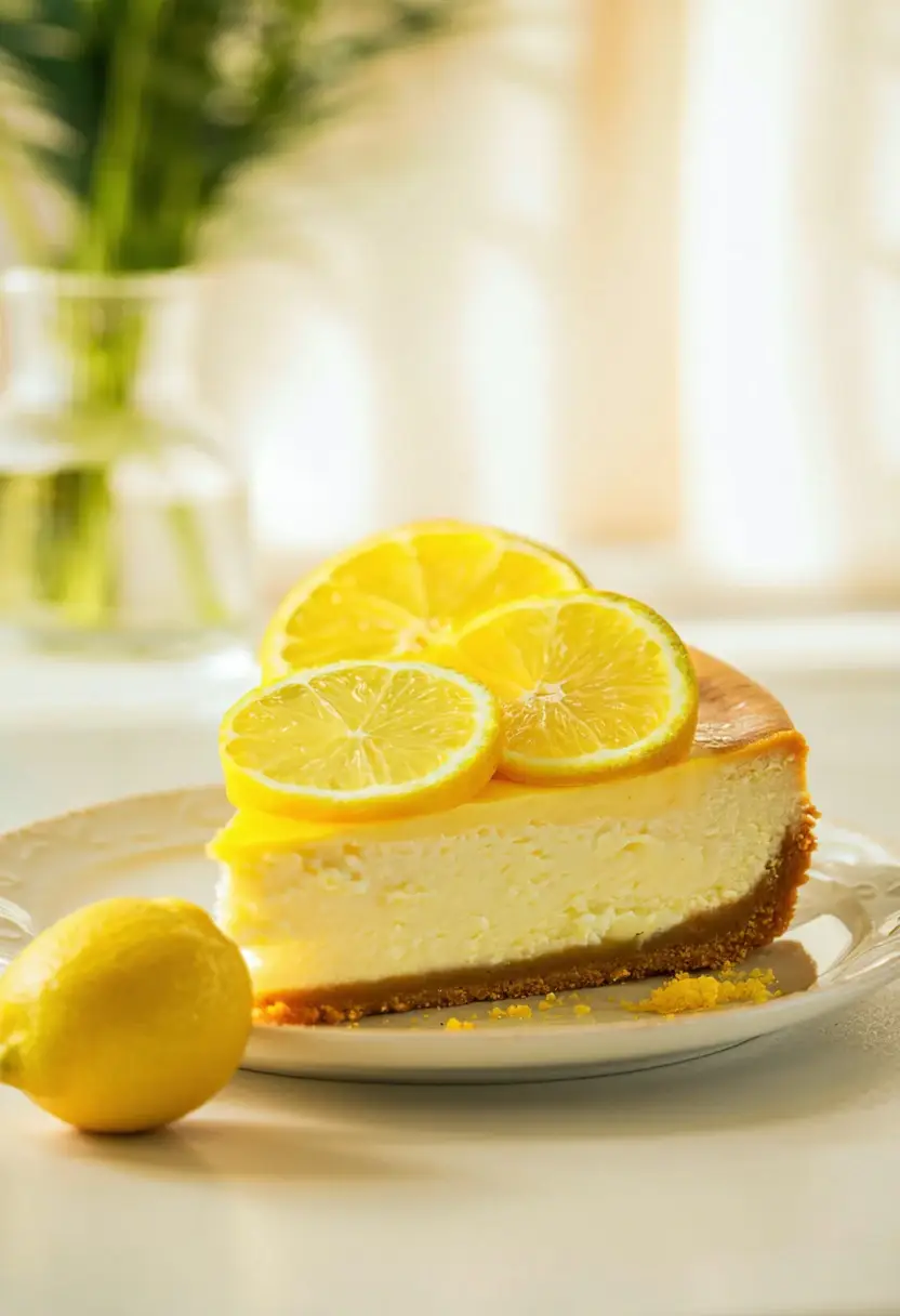 Cheesecake Clássico de Limão