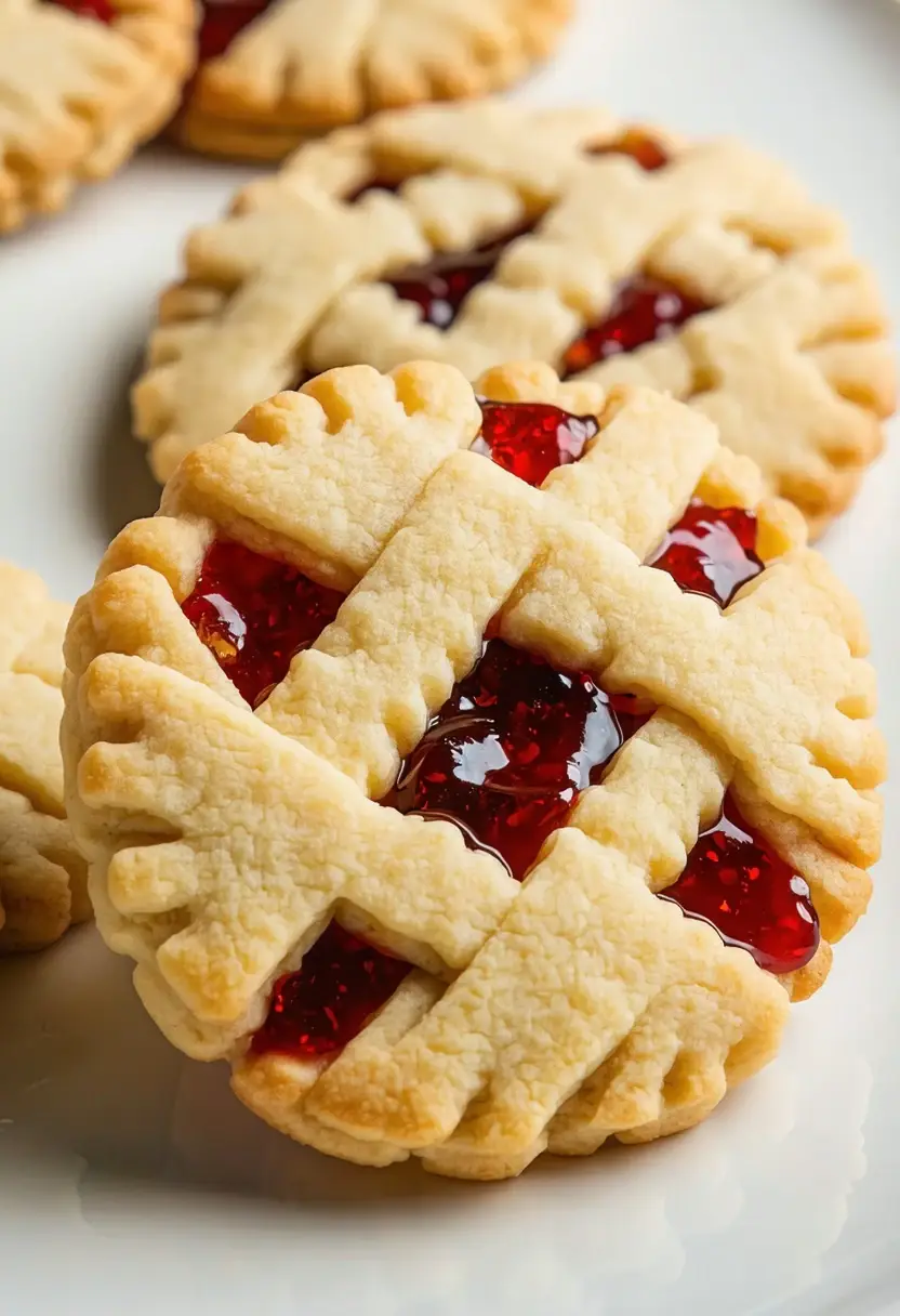Biscoitos Linzer Clássicos
