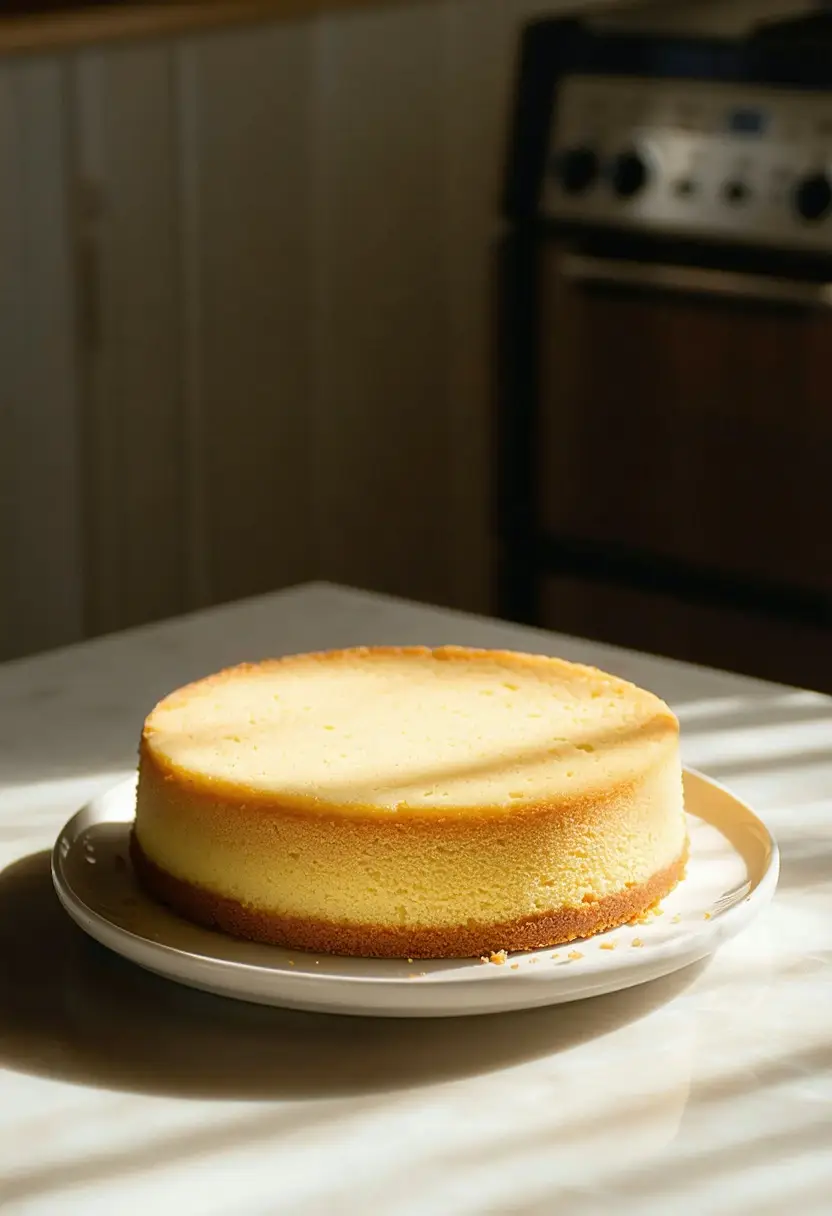 Bolo de Baunilha Clássico