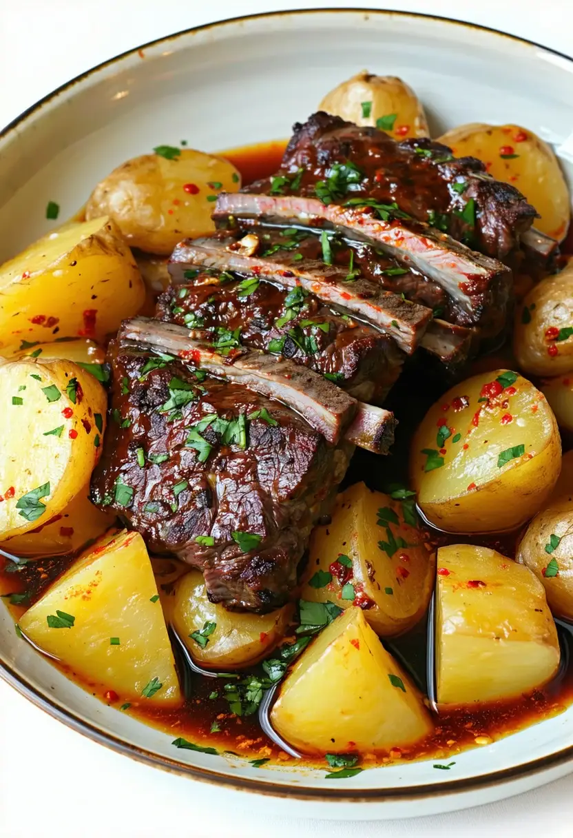 Costela com Batatas na Pressão