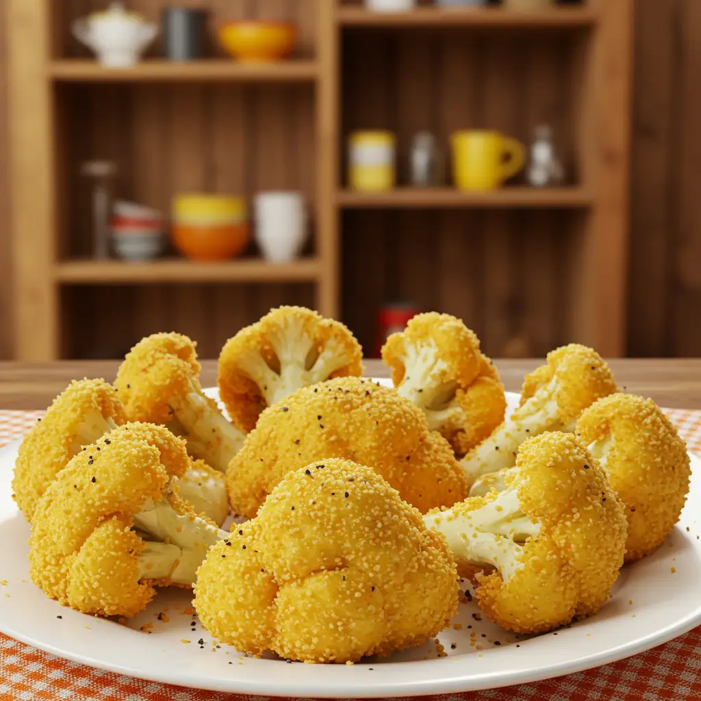 Couve - flor à milanesa