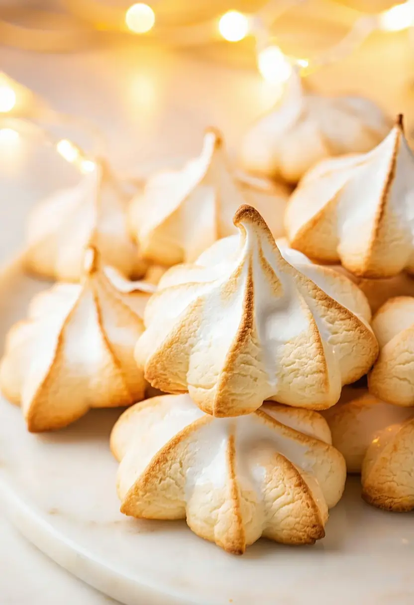 Biscoitos de Suspiro Crocantes