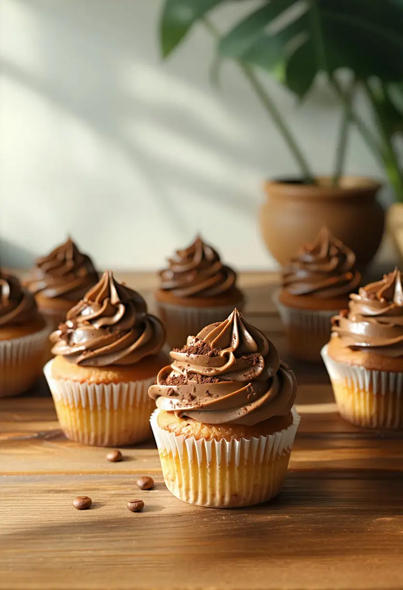 Cupcakes de Espresso