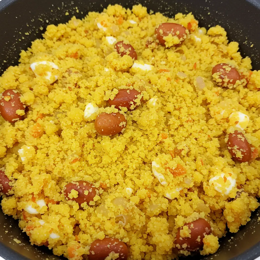 Farofa de Lingüiça