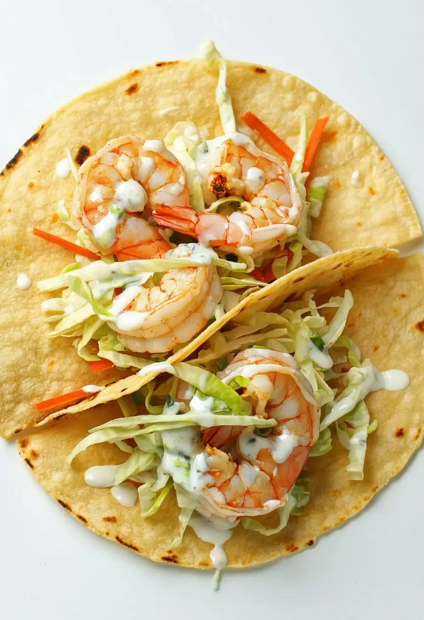 Tacos de Camarão Rápidos