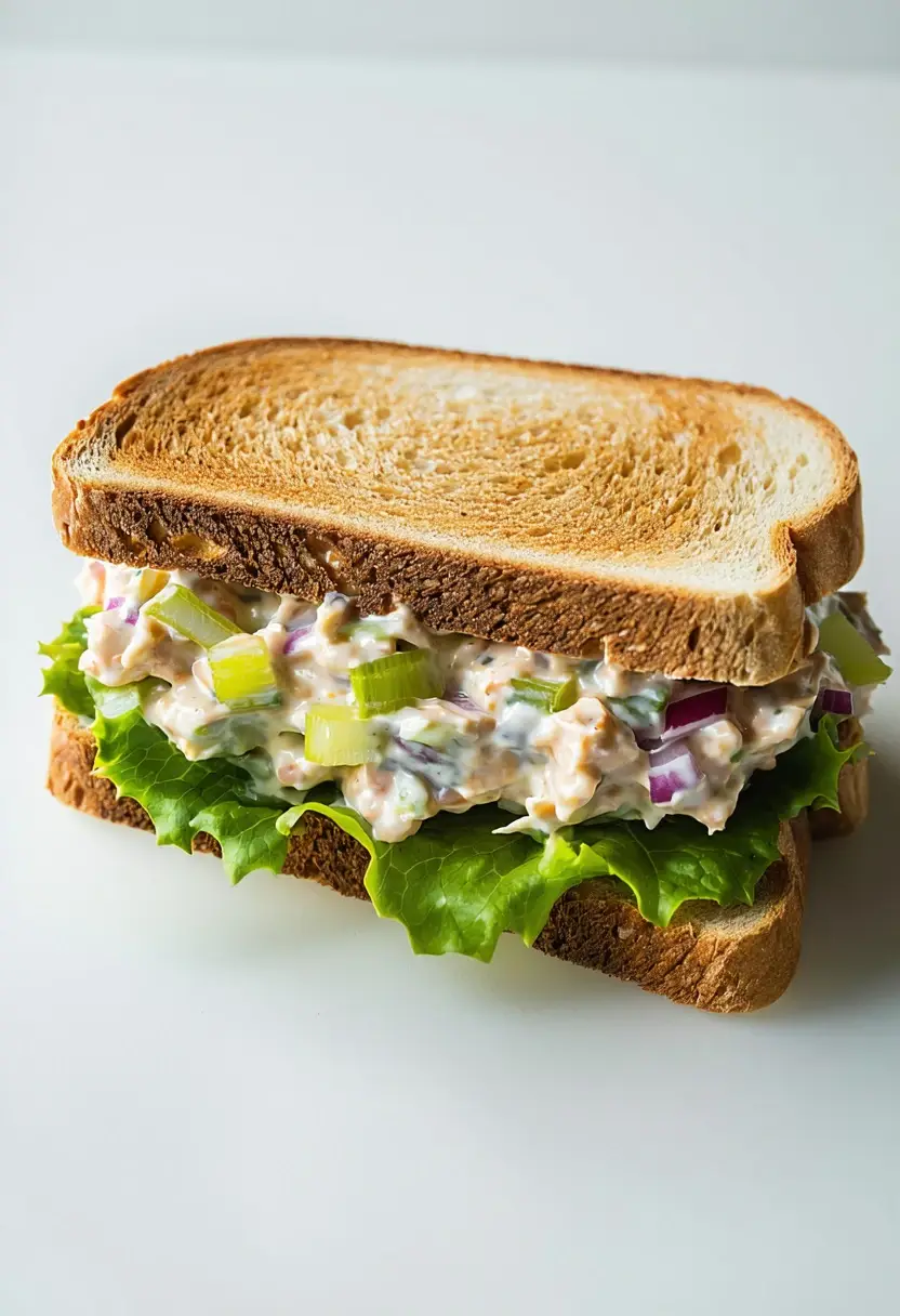 Sanduíche Rápido de Salada de Atum