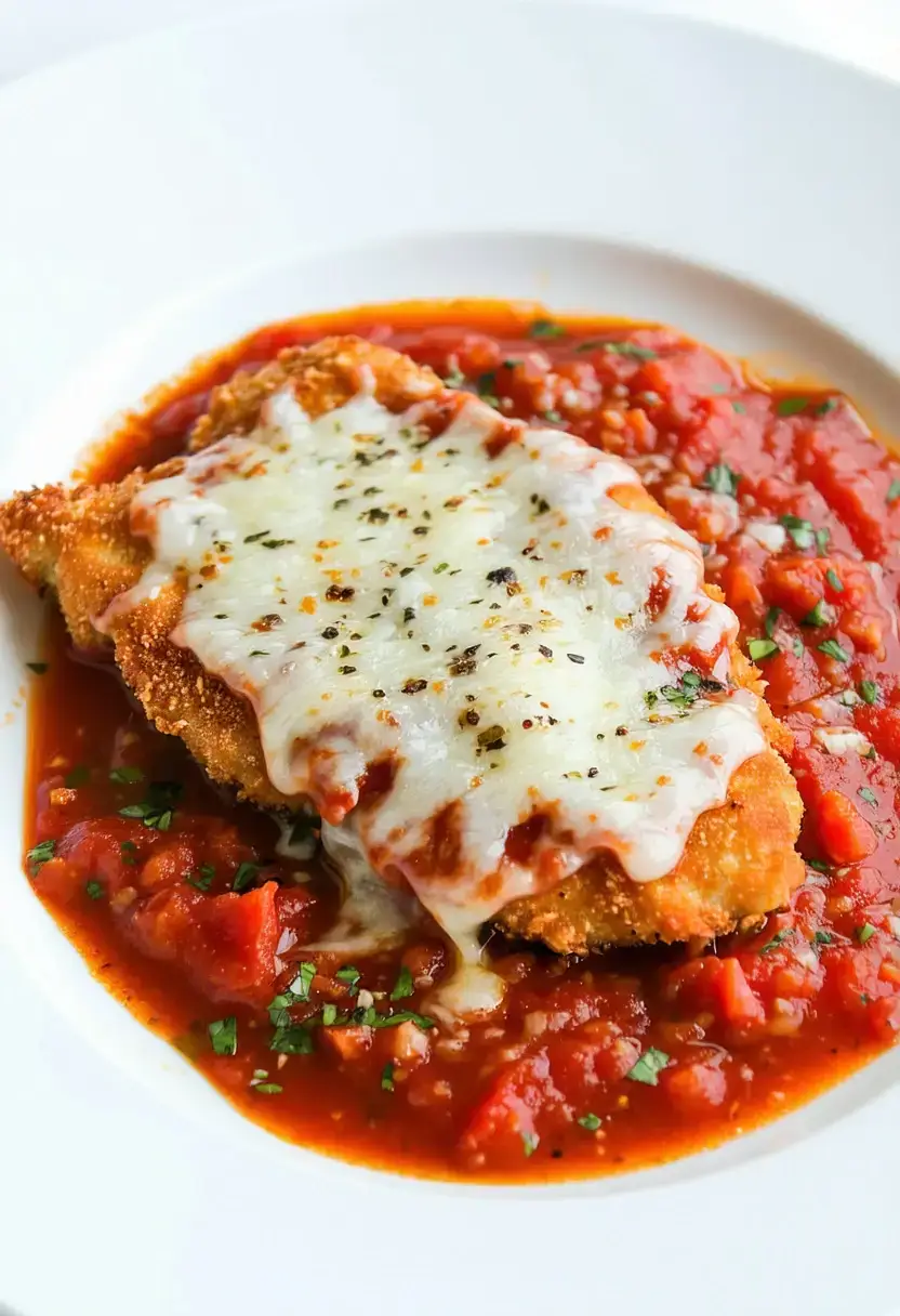File de Frango a Parmegiana