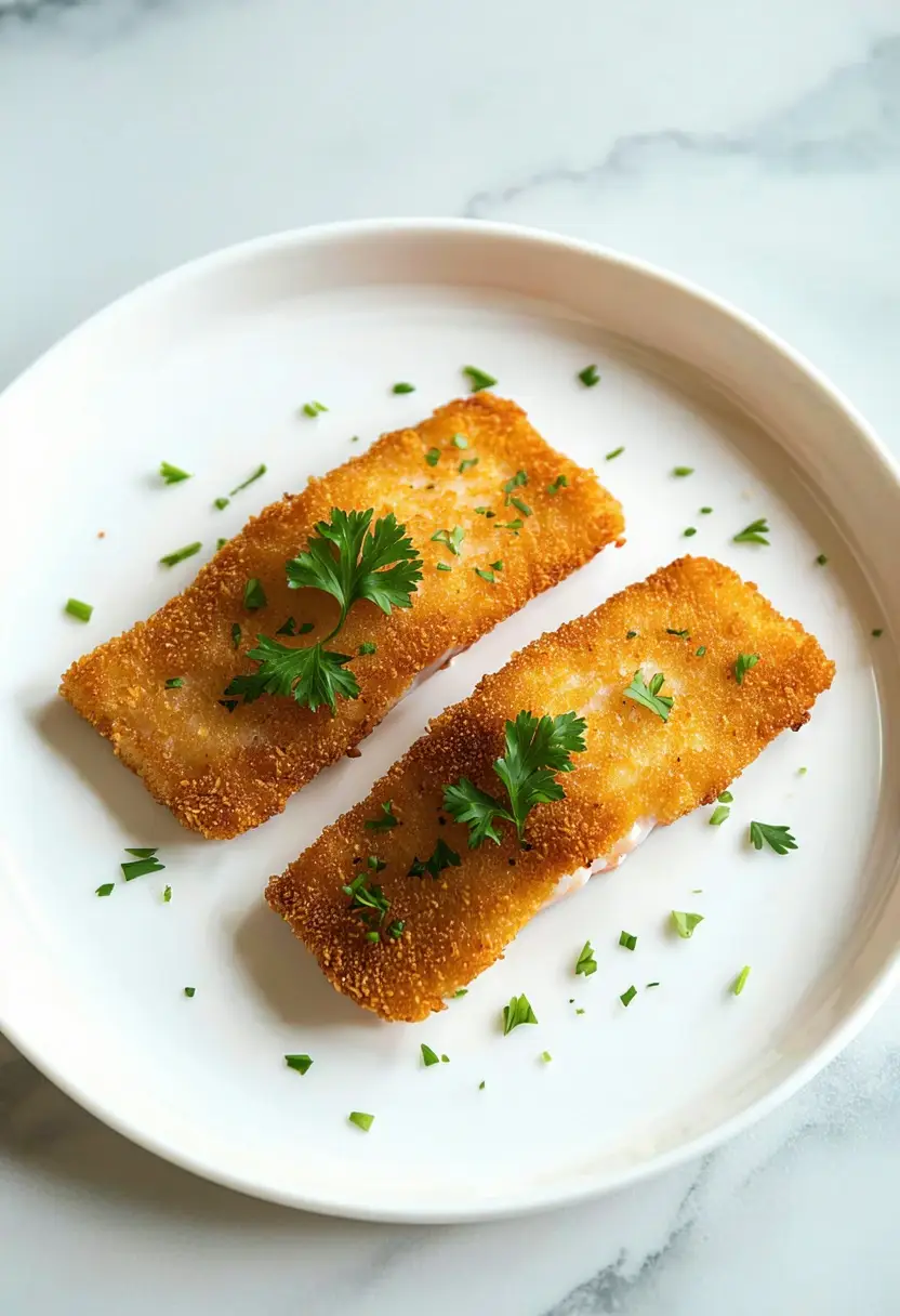 Filé de Panga à Milanesa
