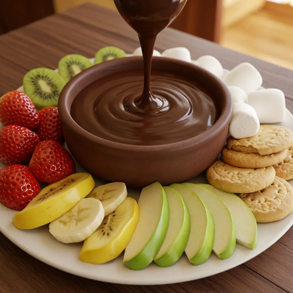 Fondue de chocolate