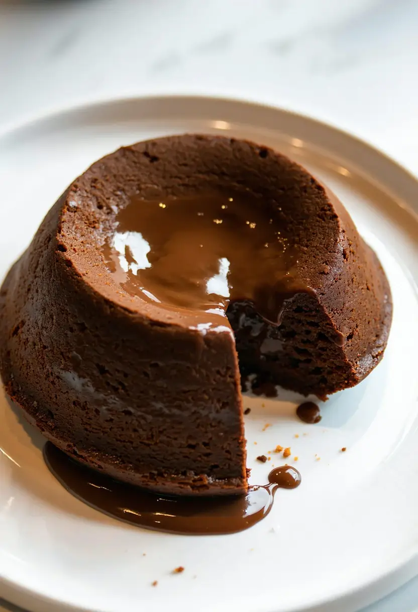 Bolo de Chocolate Lava Cremoso