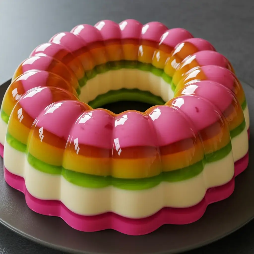Gelatina colorida