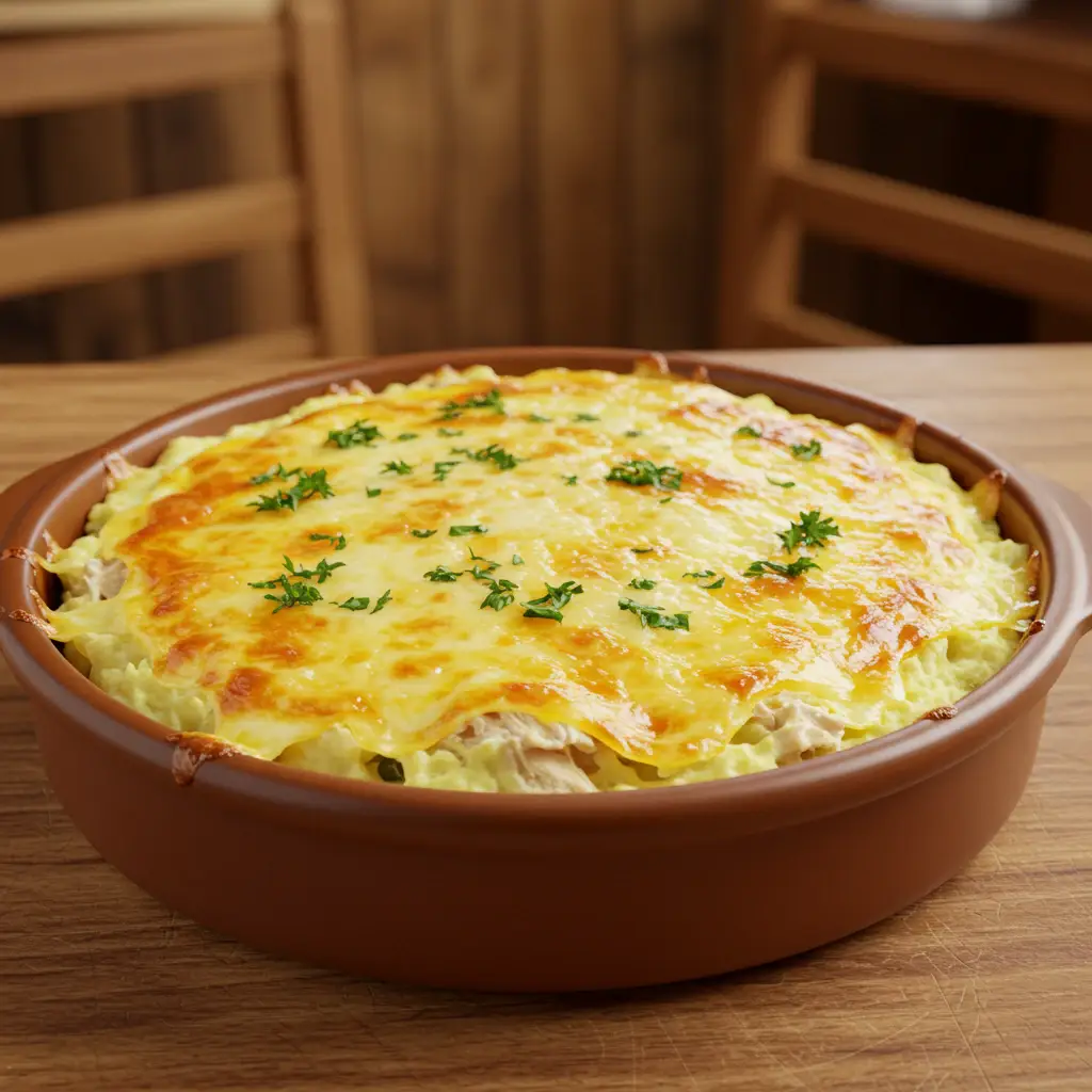 Gratinado de frango