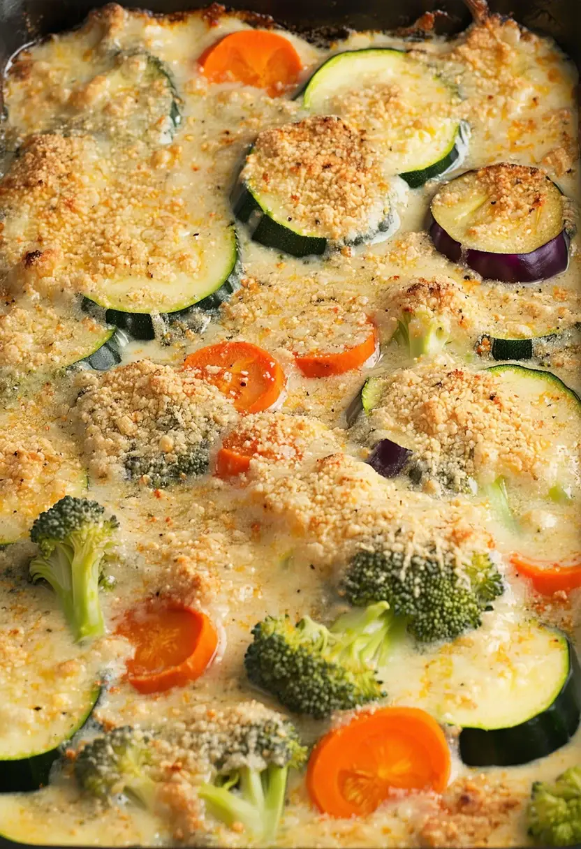 Gratinado de Legumes ao Forno