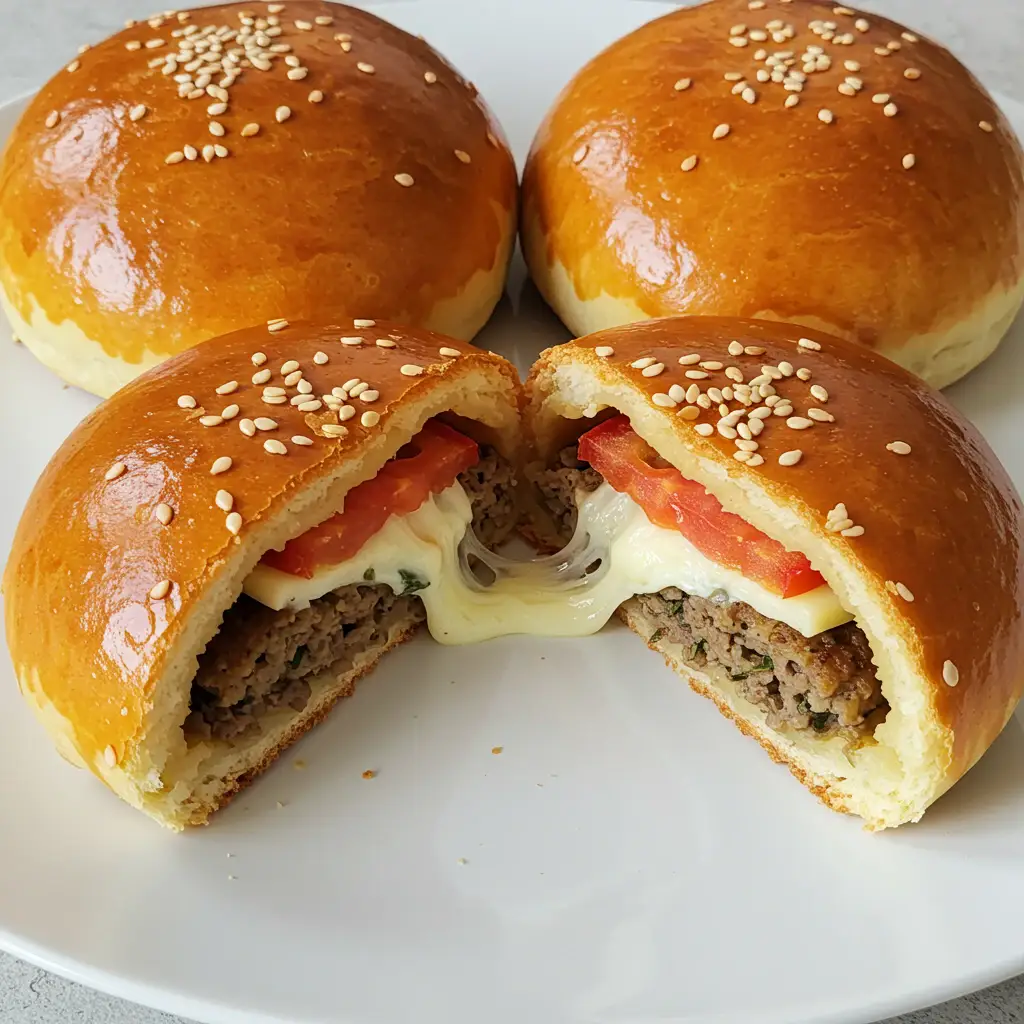 Hambúrguer de forno