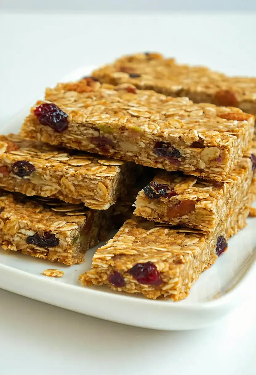 Barras de Granola Veganas Saudáveis