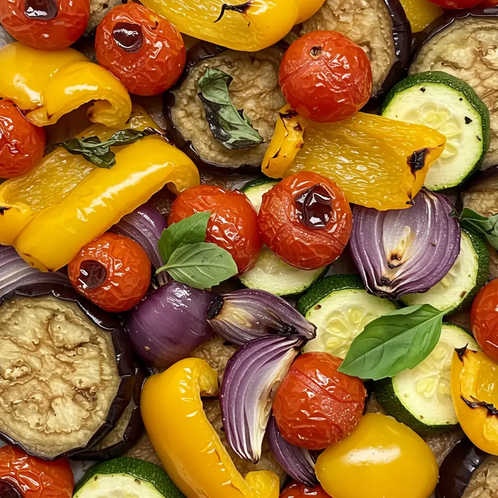 Legumes no forno