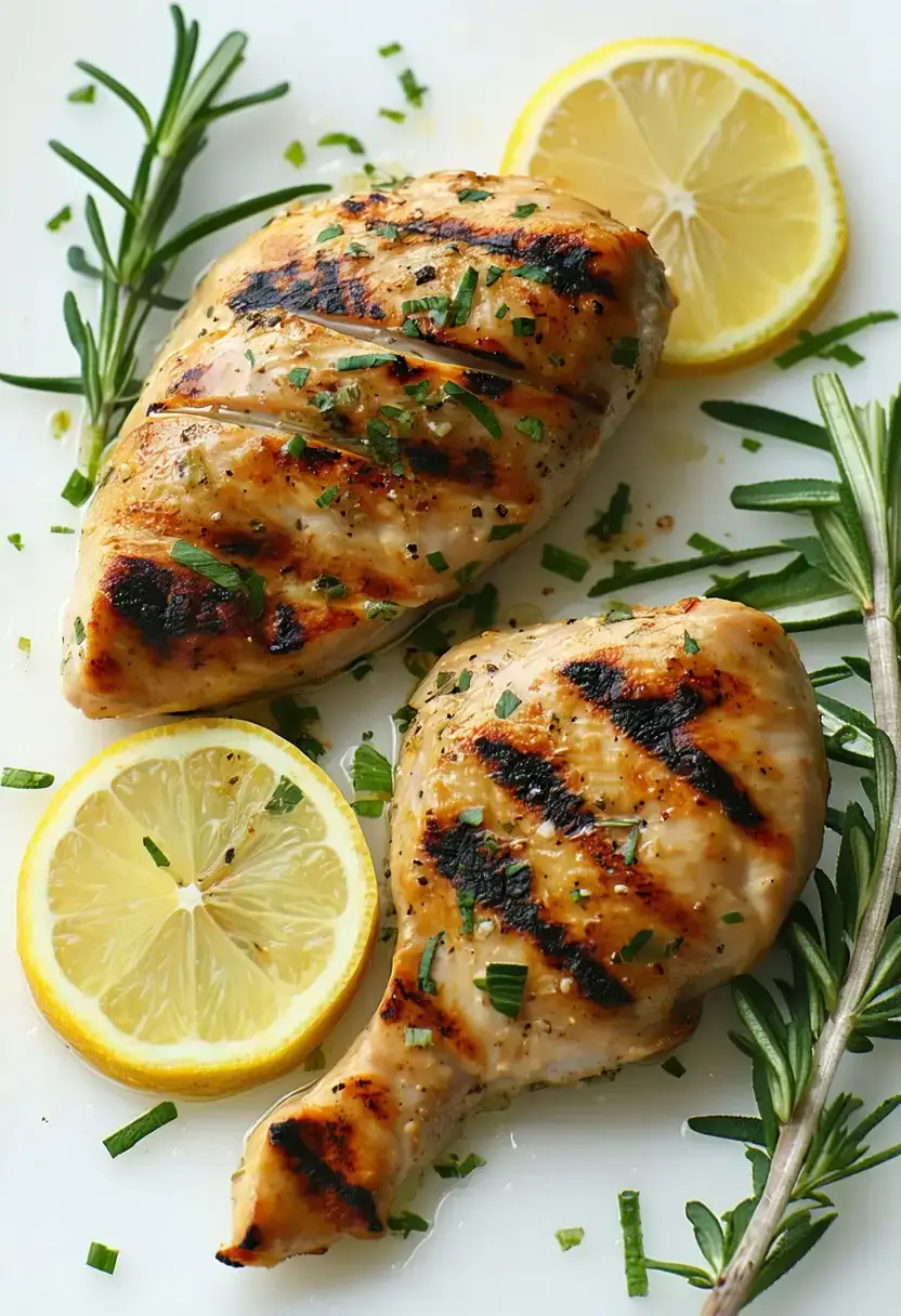 Frango Grelhado com Ervas e Limão