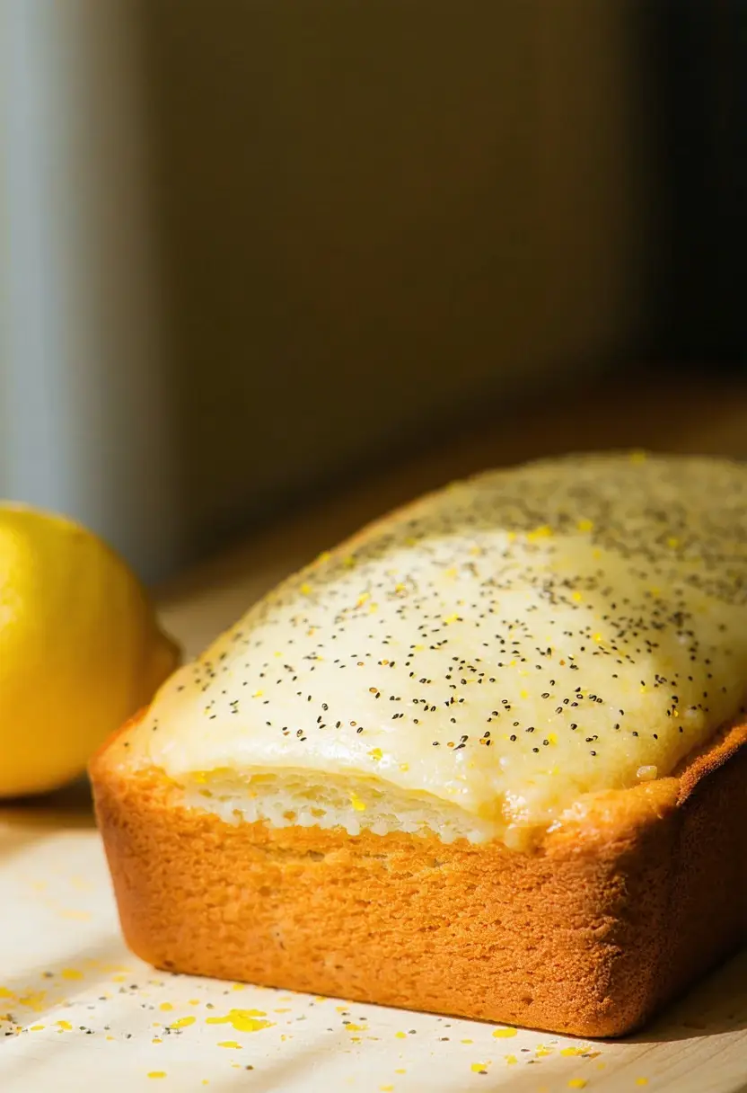 Pão de Limão com Sementes de Papoula