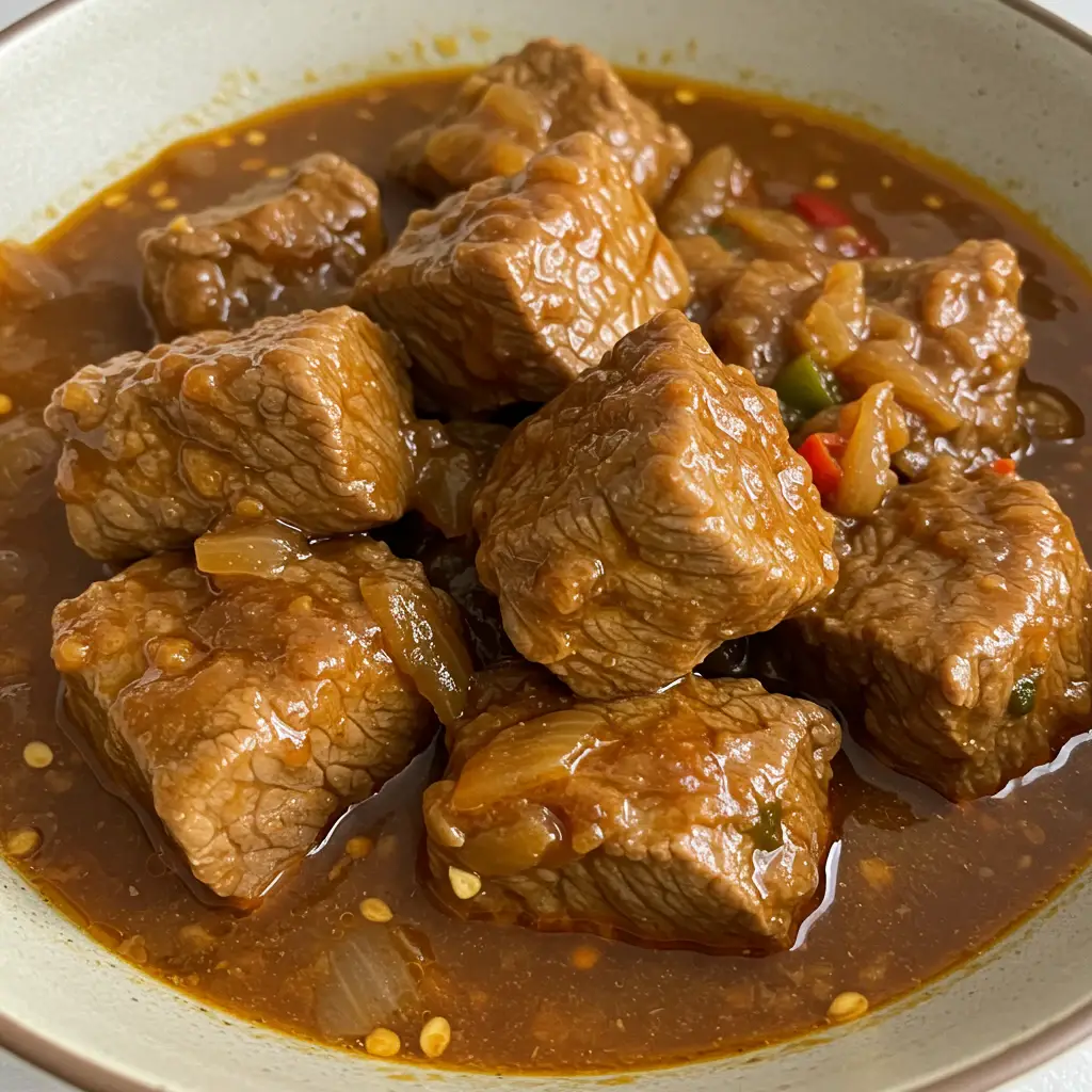 Língua Bovina ao Molho
