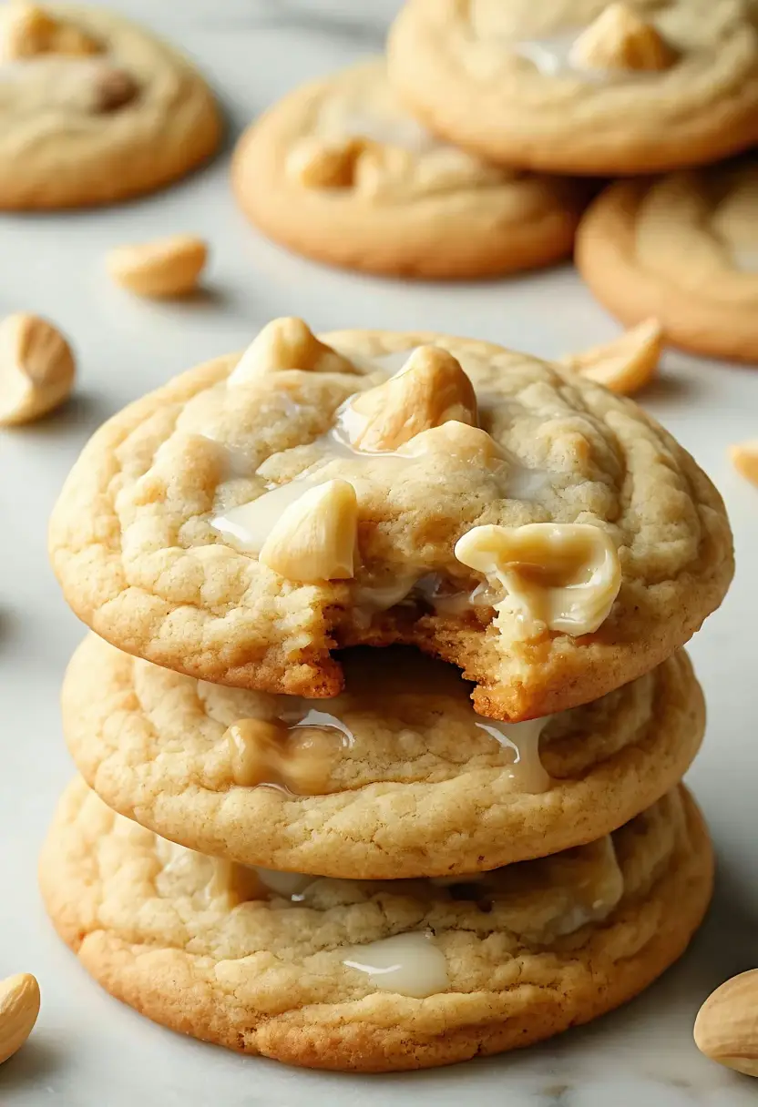 Biscoitos de Noz de Macadamia