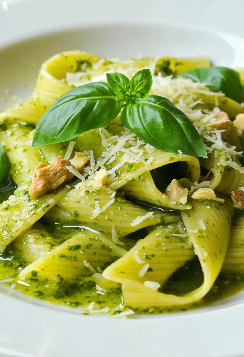 Macarrão Caseiro ao Pesto