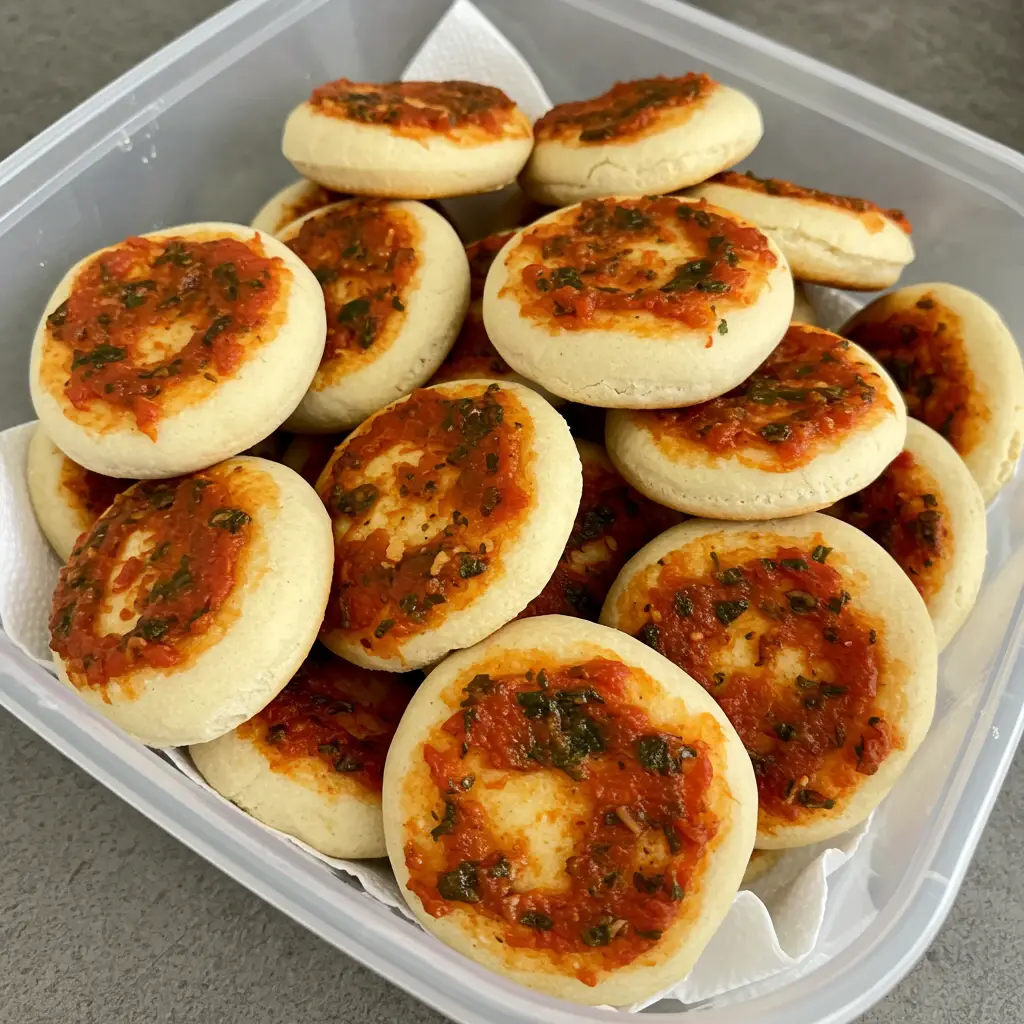 Mini Pizzas Caseiras