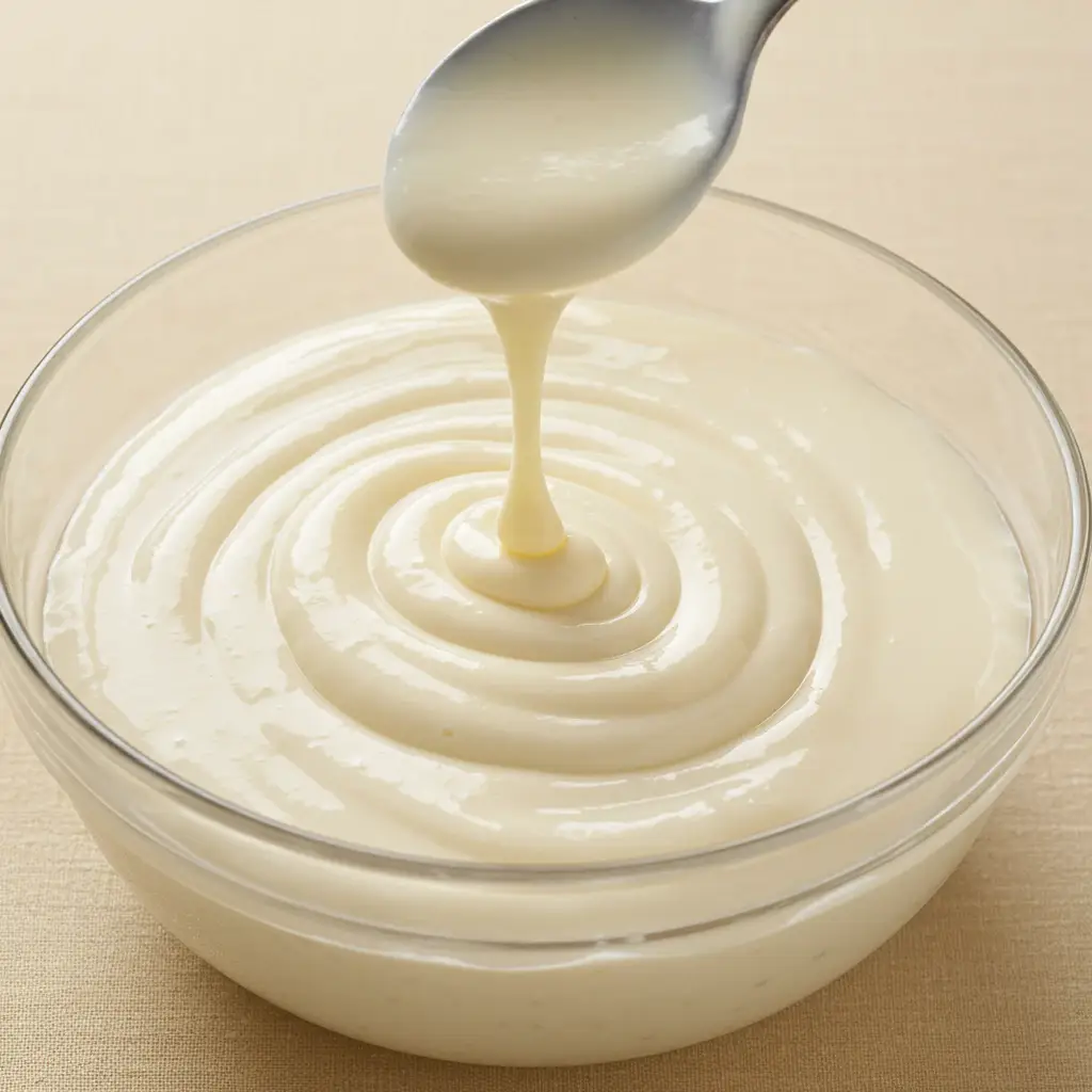 Molho Branco com Batata