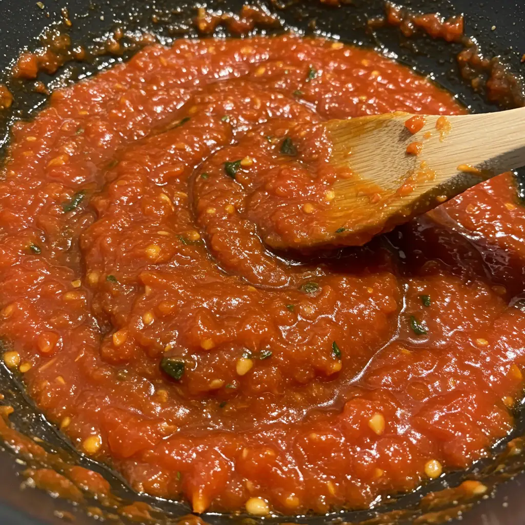 Molho de tomate caseiro