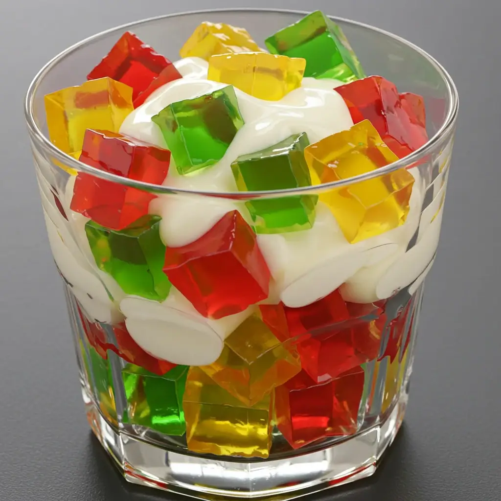 Mosaico de gelatina