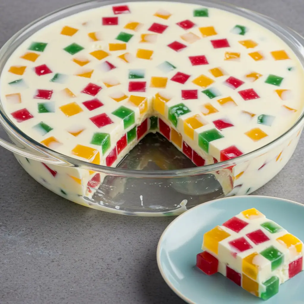 Mosaico de gelatina
