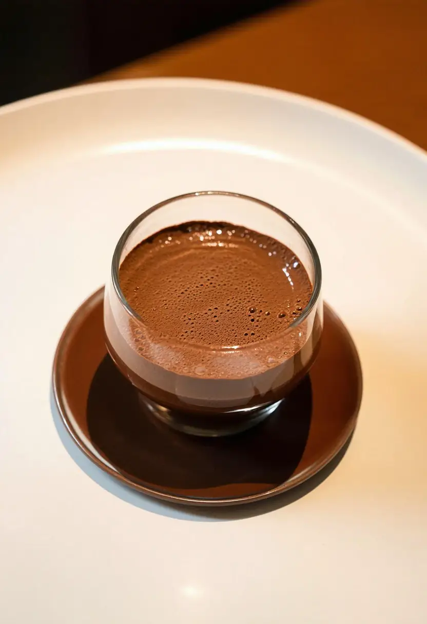 Mousse de Chocolate com Café