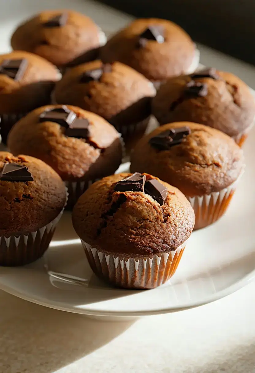 Muffin de Chocolate Fit