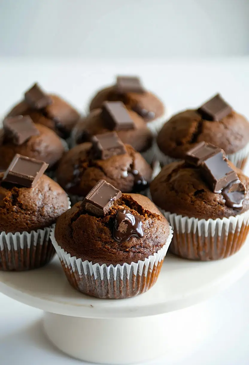 Muffin Low Carb de Chocolate