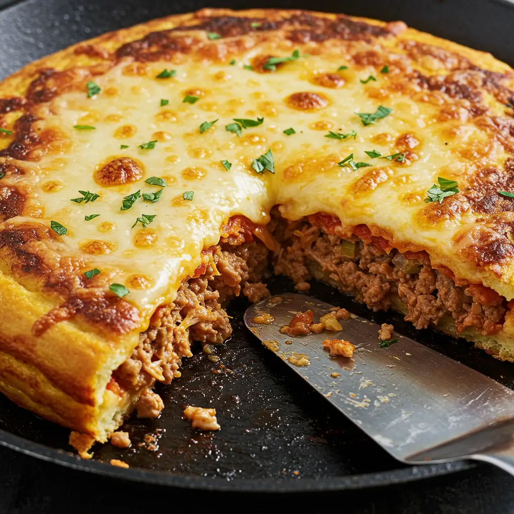 Omelete à Parmegiana